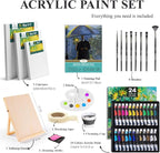 Inburit Acrylic Paint Set for Kids & Adults, Art Supplies Kit - Image 2