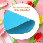 MECCANIXITY 60 PCS Dark Blue Circle Cutouts Paper, 8 Inch Round Cutouts - Image 3