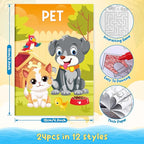 BenLouis Coloring Books Party Favors Bulk Mini Coloring Books - Image 2
