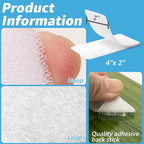 Art3d 16 Sets Hook and Loop Tape Sticky Back - Image 2