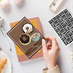 Hying Wood Grain Plastic Embossing Folders - Image 4