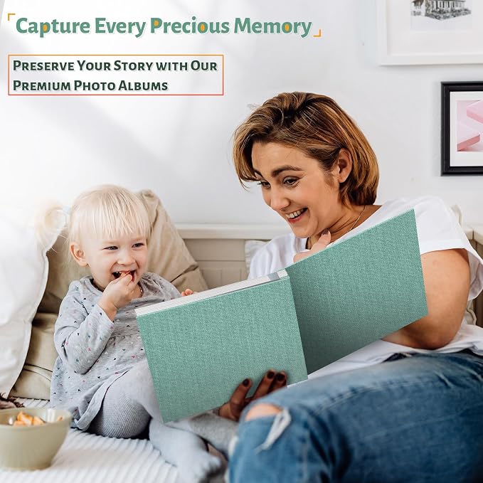 Artfeel Photo Album Self Adhesive Scrapbook, 120 Pages Large Photo Book - Image 6