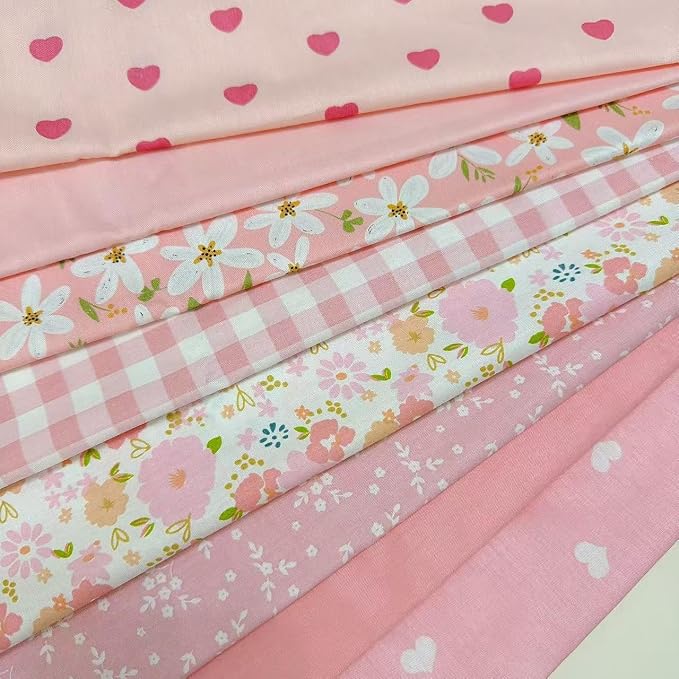 Cotton Fabric DIY Making Supplies Quilting Patchwork Fabric Fat Quarter Bundles - Image 2