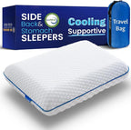 Cooling Gel Memory Foam Pillows by Fulocean