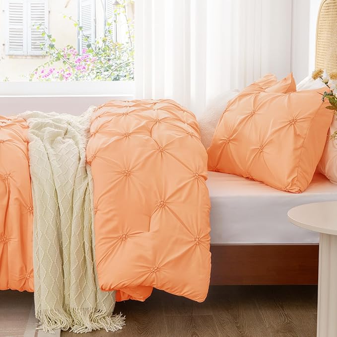 BEDELITE Apricot King Size Comforter Set - Image 3