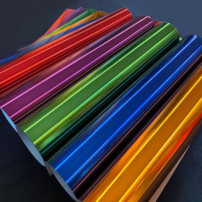 Tvinyl Warehouse Foil HTV Heat Transfer Vinyl 12" X 10" - Image 4