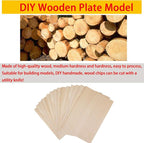 SIWUCHYE Unfinished Wood, 15 Pack Basswood Sheets - Image 3