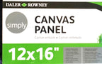Daler-Rowney Simply Canvas Panel, 12x16 inches, 3 Pack - Image 3