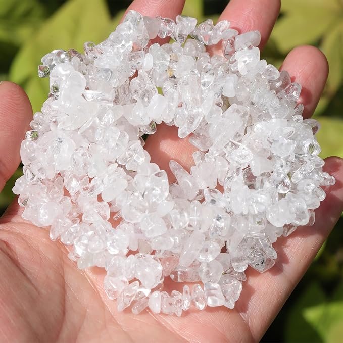 400pcs Natural Chip Stone Beads by DQJRJTJewelryMakingCraftsSupplies