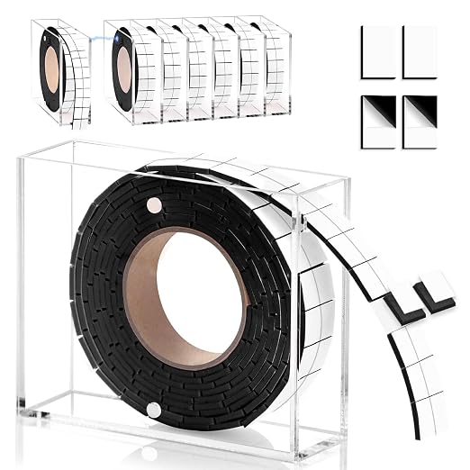 Double Sided Foam Tape for Crafts 0.4 X 0.5 in Pre Cut Double Sided Foam by Unknown