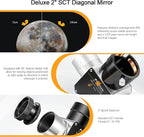 Astromania Telescope Accessory Set 12 Piece, 2 Inch Eyepiece and Filter - Image 6