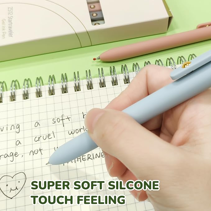 UIXJODO Gel Pens, 0.5mm Fine Point Smooth Writing Pens, High-End Series - Image 4