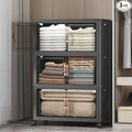 UAMFURI Stackable Storage Bins, 336QT Collapsible Drawers by UAMFURIDirect