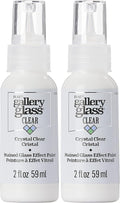 Gallery Glass, Crystal Clear Stained Glass 2 fl oz Brilliant Smooth Finish Paint by GalleryGlass