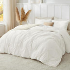 BEDELITE Pintuck Fluffy King Size Comforter Set - Image 3