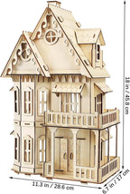 3D House Jigsaw Puzzle Model Kit - Image 2