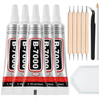 B7000 Clear Adhesive with Precision Tips by Cruzix