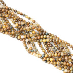 60PCS 6mm Natural Golden Pietersite Gemstone Round Loose Beads Stone Beads - Image 4