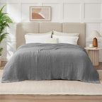 100% Cotton Muslin Blanket California King 120" x 90", 6 Layers Breathable and - Image 7