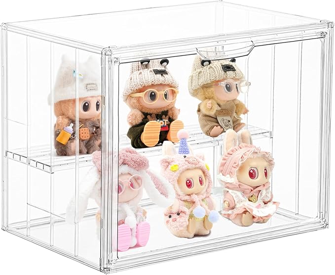 Clear Acrylic Display Case Upgrade 4 Tier Figure Display Case - Image 6