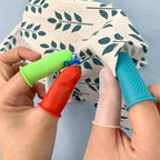 12 Pcs Silicone Hot Glue Gun Finger Caps, Anti-Slip and Reusable Silicone Thumb - Image 5