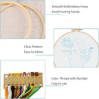 Nuberlic Sunflower Embroidery Kit - Image 4