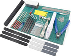 Professional 33 PCS Model Tools Kit Modeler Basic Tools Craft Set Hobby - Image 3