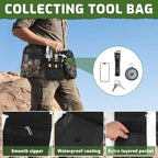 Rock Collecting Bag, Adjustable Foraging Waist Pack - Image 4