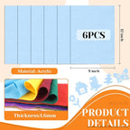 IONTACH 9" X 12" Soft Felt Sheets 1.6mm Thick | Felt Fabric - Image 3