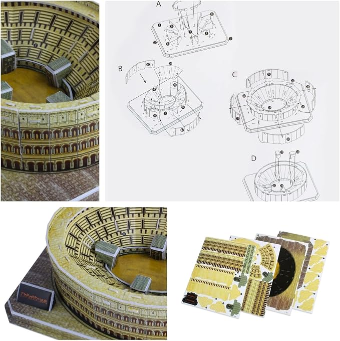 Architecture World Famous of 3D Puzzle.Build Your Own Collection of 17 Global - Image 4
