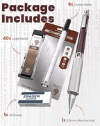 STAGEEK 0.9mm Mechanical Pencil, Metal Art & Drafting Pencil - Image 7