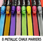 Metallic Chalk Markers Liquid Chalk Pens - Image 2