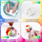 Abbylike 216 Pcs Tie Dye Party Supplies - Image 3