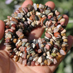 400pcs Natural Chip Stone Beads - Image 9