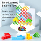 ALKISTA 48 Pcs Tetra Tower Balance Stacking Blocks Game, Board Games - Image 6