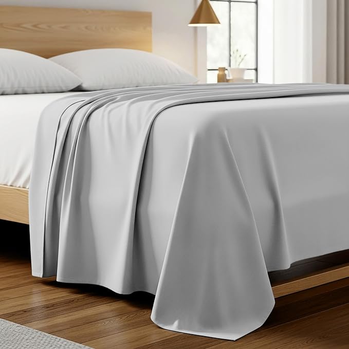 Mellanni King Size Flat Sheet by Mellanni