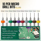 Precision Pin Vise Hand Drill Set, 28 Micro Drill Bits - Image 6