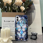 ZHEGAILIAN Case for iPhone 16 Plus, Stained Glass Butterfly Aesthetic Durable - Image 7