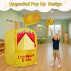 Alvantor® Pop Up Puppet Show Theater & Lemonade Stand, Pretend Playhouse Kids - Image 2