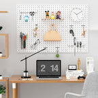 Peg Board Kit, Includes Pegboard and Accessories, - Image 6