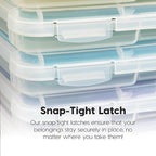 IRIS USA Board Game Storage Containers, and Fits 8.5" x 11" or A4 Papers - Image 5