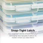 IRIS USA Board Game Storage Containers, and Fits 8.5" x 11" or A4 Papers - Image 5