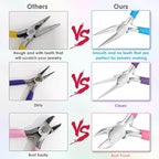Pliers for Jewelry Making, Shynek Jewelry Pliers Set Includes Needle Nose Pliers - Image 4