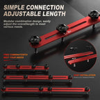 Stair Tread Template Tool, Dual-Lock Adjustable Stair Gauge | 8-60 in - Image 5