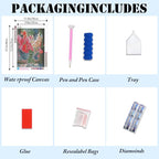 Ausanrl Flowers Diamond Painting Kits - Image 5