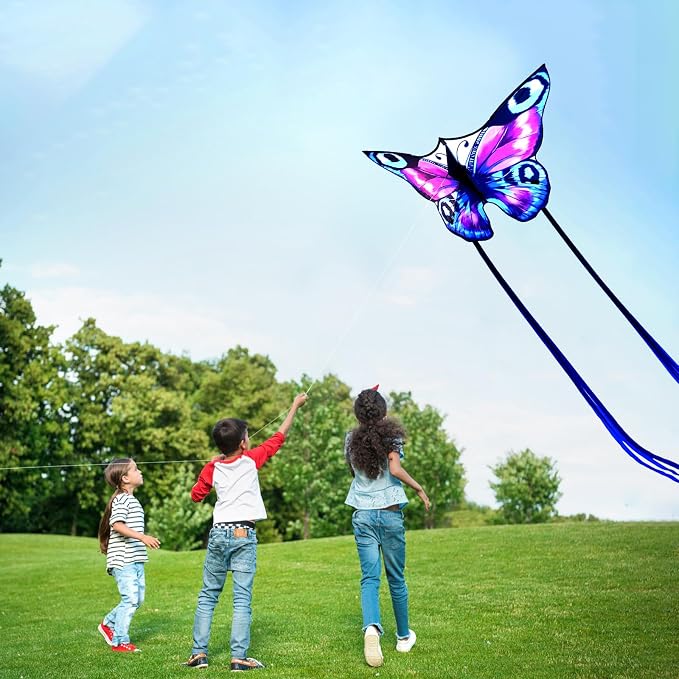 SGftre Colorful Butterfly Kite, Beach & Park Toys - Image 6