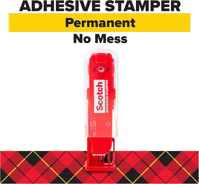 Scotch Permanent Double-Sided Adhesive Stamper, Scrapbook Supplies, Junk - Image 2