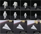 Woohome 14 PCS Resin Casting Molds Fillers 3D Astronaut Paper Airplane - Image 5