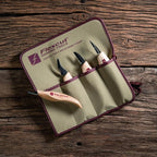 FLEXCUT Wood Carving Tools Set 4 Piece Carving Knife Set KN100, Whittling - Image 5