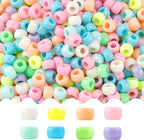Pony Beads 4000 Pcs, Beads for Jewelry Making Hair Bead Kandi Jewelry Making by anpiwshjo